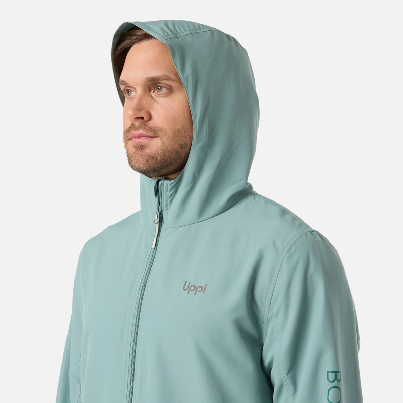 CHAQUETA HOMBRE NIGHTFALL WINDBREAKER HOODY JACKET TURQUESA LIPPI - 4
