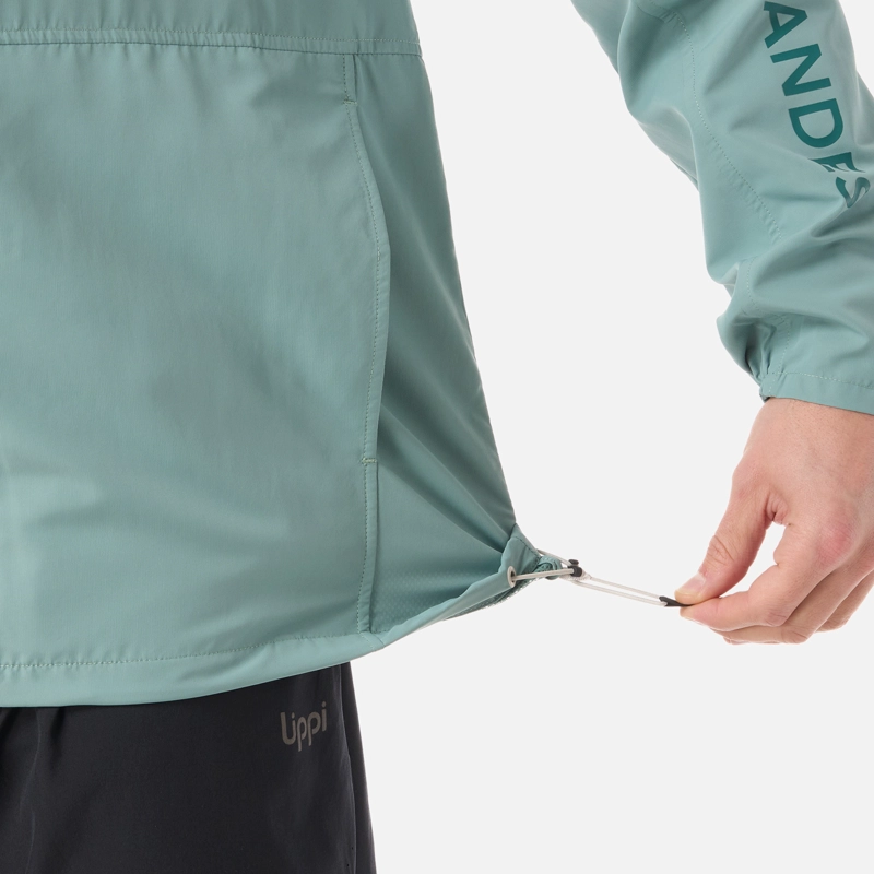 CHAQUETA HOMBRE NIGHTFALL WINDBREAKER HOODY JACKET TURQUESA LIPPI - 6