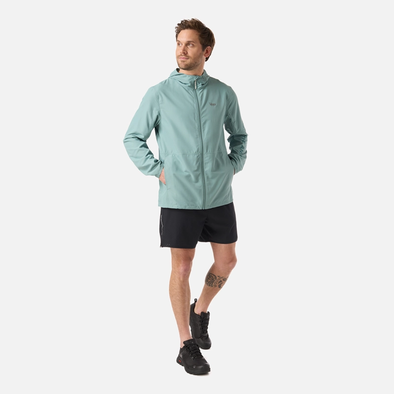 CHAQUETA HOMBRE NIGHTFALL WINDBREAKER HOODY JACKET TURQUESA LIPPI - 8