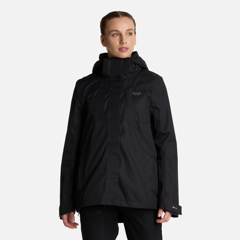 CHAQUETA MUJER TRES CRUCES FUSION-3 HOODY JACKET NEGRO LIPPI V26 - 2