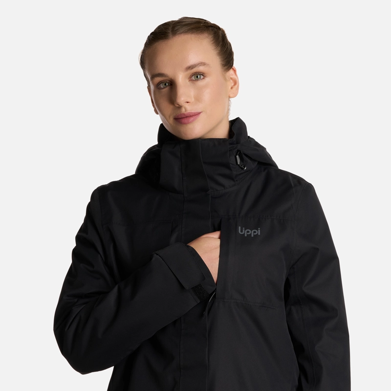 CHAQUETA MUJER TRES CRUCES FUSION-3 HOODY JACKET NEGRO LIPPI V26 - 4