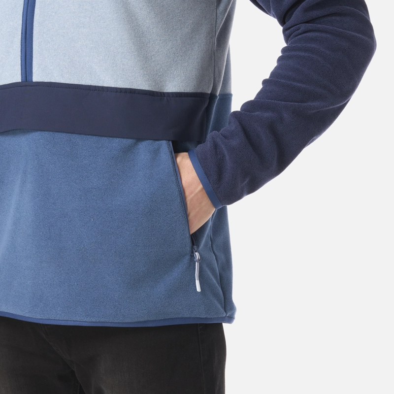 POLAR HOMBRE FIREPLACE 1/4 ZIP SWEATSHIRT AZUL OSCURO LIPPI - 5