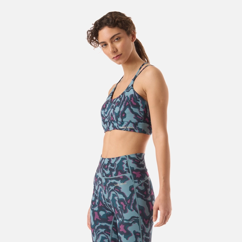 PETO MUJER COPIHUE PRINT PETROLEO HAKA HONU - 2
