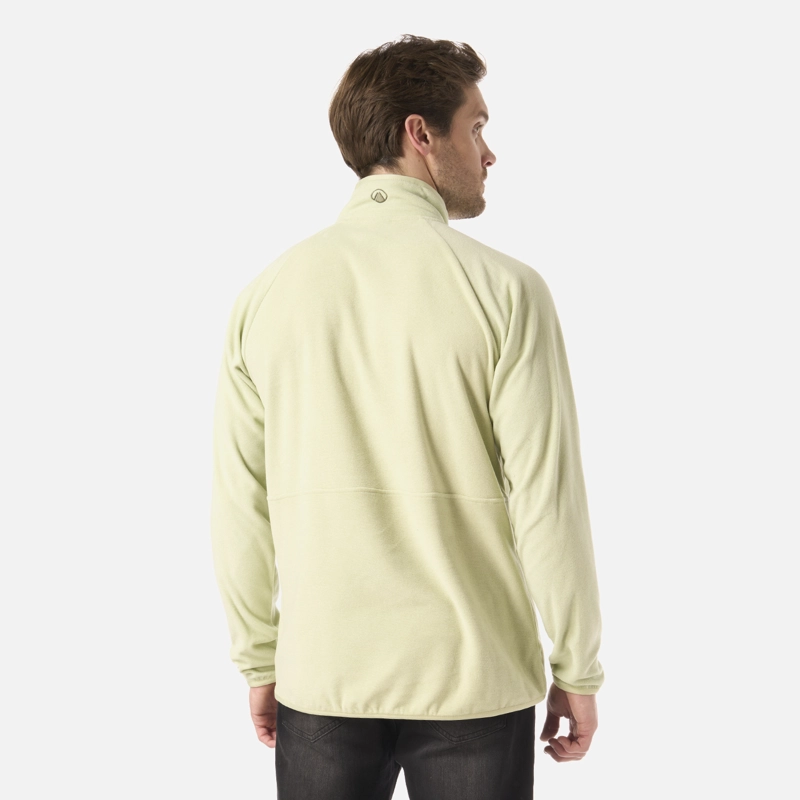 POLAR HOMBRE FIREPLACE 1/4 ZIP SWEATSHIRT VERDE CLARO LIPPI V26 - 3