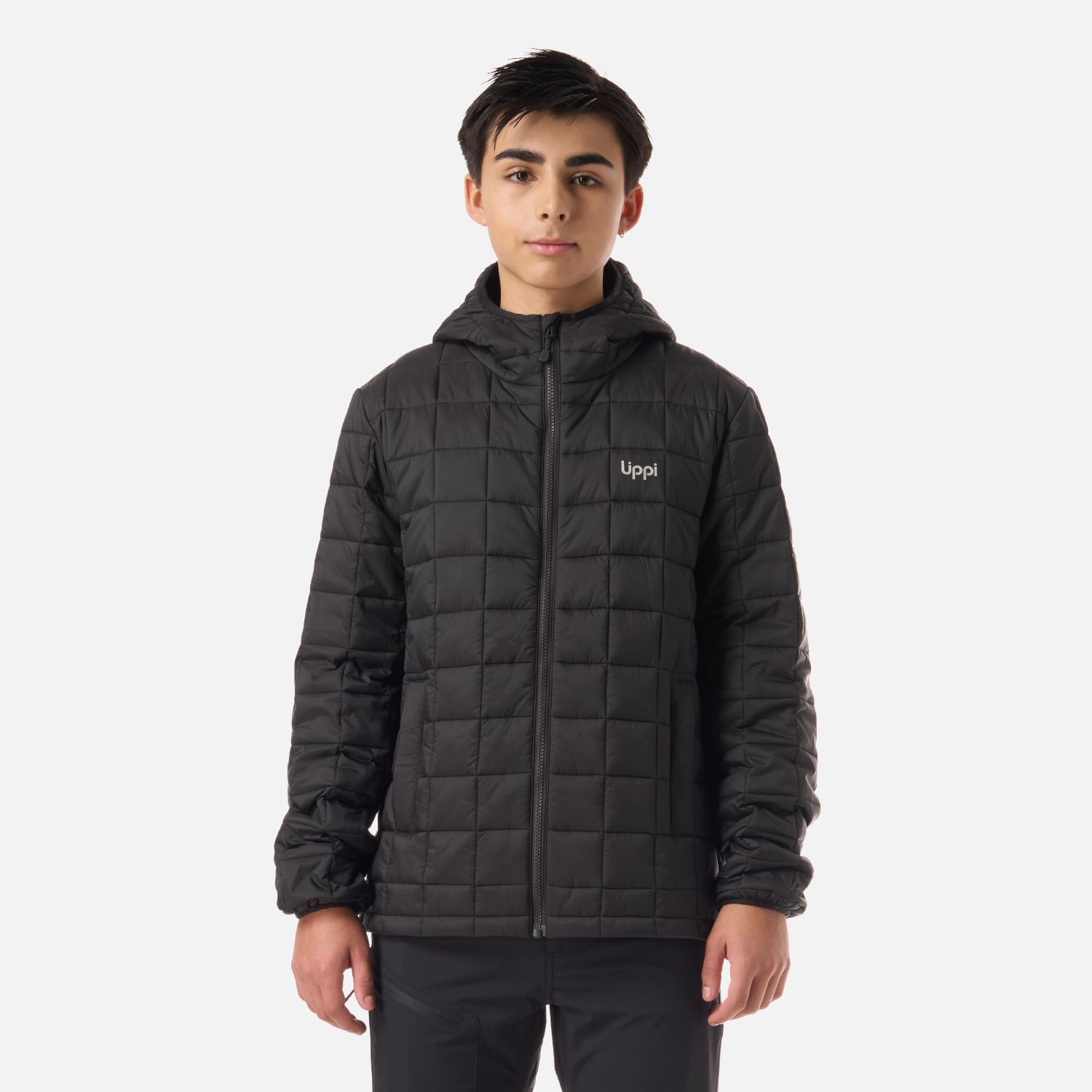 CHAQUETA TEEN BOY ALL SUMMER STEAM-PRO HOODY JACKET NEGRO LIPPI V26 - 1