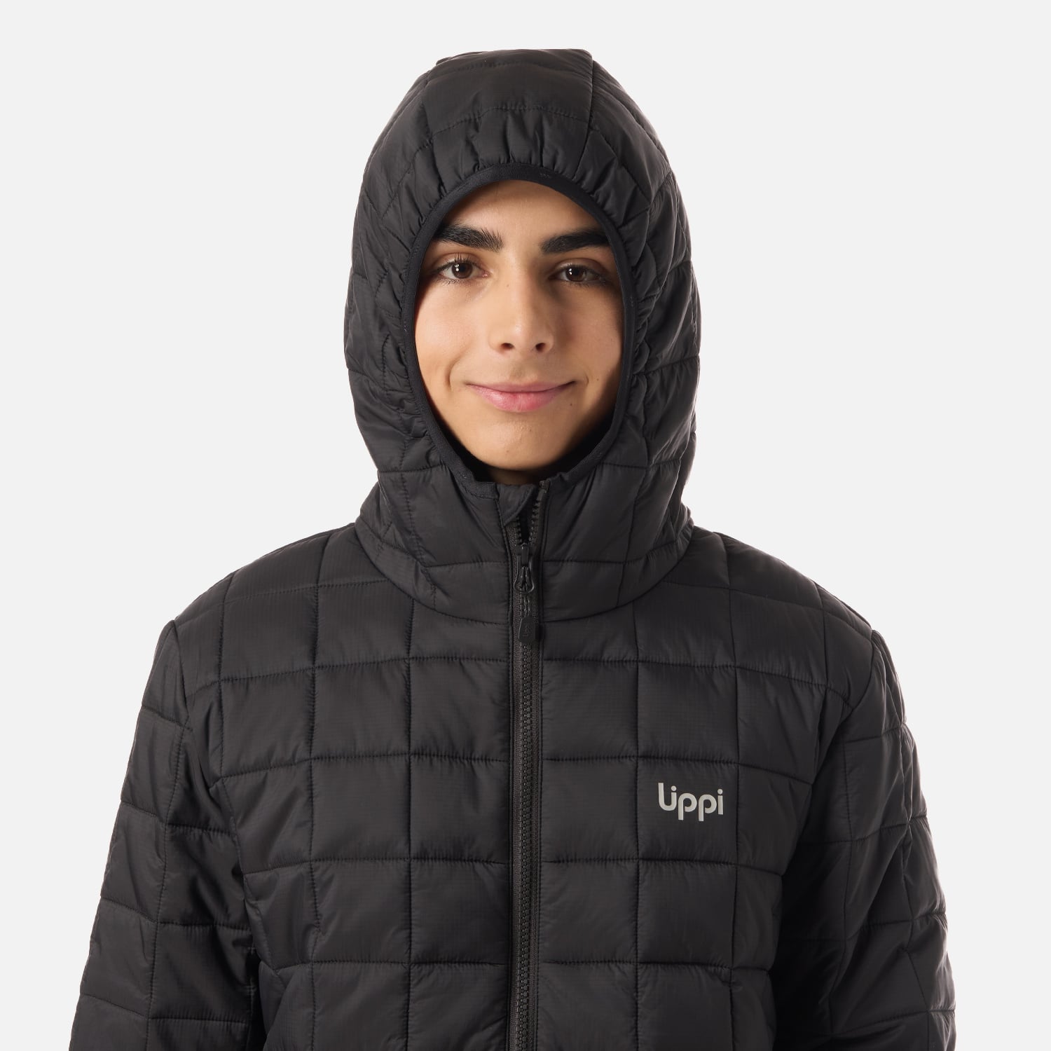 CHAQUETA TEEN BOY ALL SUMMER STEAM-PRO HOODY JACKET NEGRO LIPPI V26 - 4
