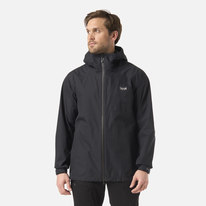 CHAQUETA HOMBRE SHIELD B-DRY HOODY JACKET NEGRO LIPPI V26 - 1