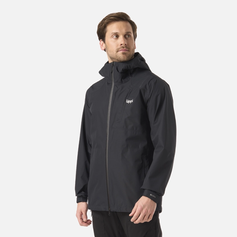CHAQUETA HOMBRE SHIELD B-DRY HOODY JACKET NEGRO LIPPI V26 - 2