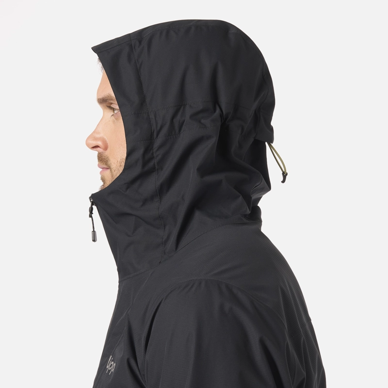 CHAQUETA HOMBRE SHIELD B-DRY HOODY JACKET NEGRO LIPPI V26 - 4