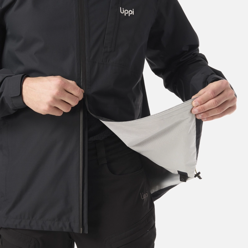 CHAQUETA HOMBRE SHIELD B-DRY HOODY JACKET NEGRO LIPPI V26 - 8