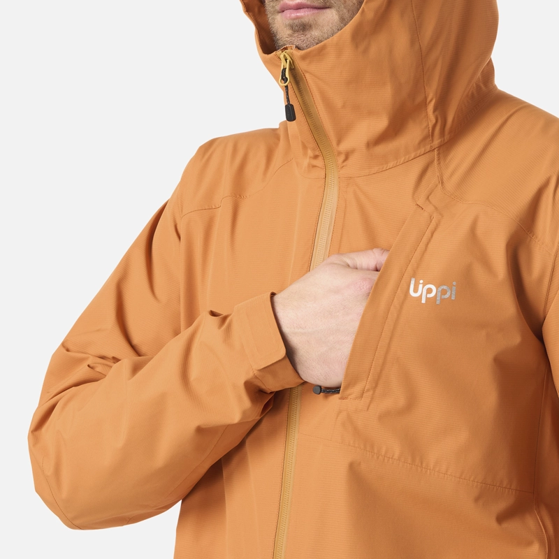 CHAQUETA HOMBRE SHIELD B-DRY HOODY JACKET TERRACOTA LIPPI V26 - 5