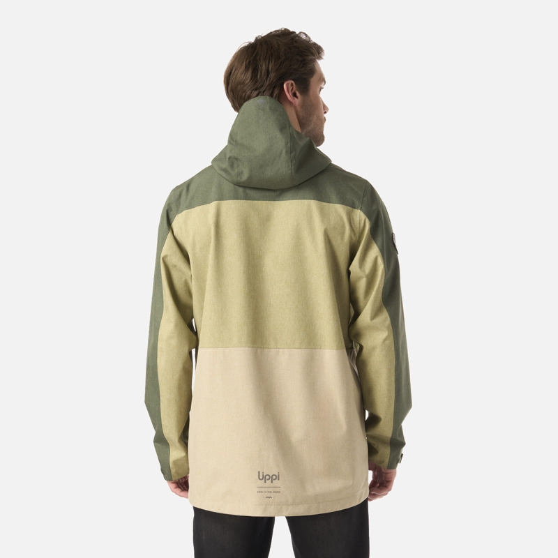 CHAQUETA HOMBRE FIREPLACE B-DRY JACKET VERDE OLIVA LIPPI V26 - 3