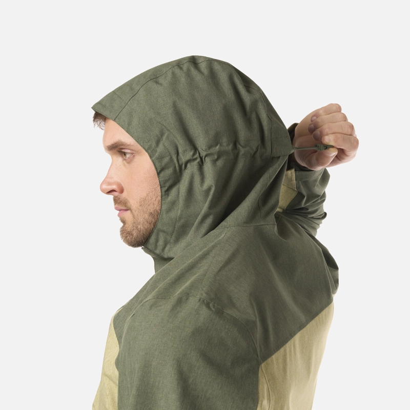 CHAQUETA HOMBRE FIREPLACE B-DRY JACKET VERDE OLIVA LIPPI V26 - 4