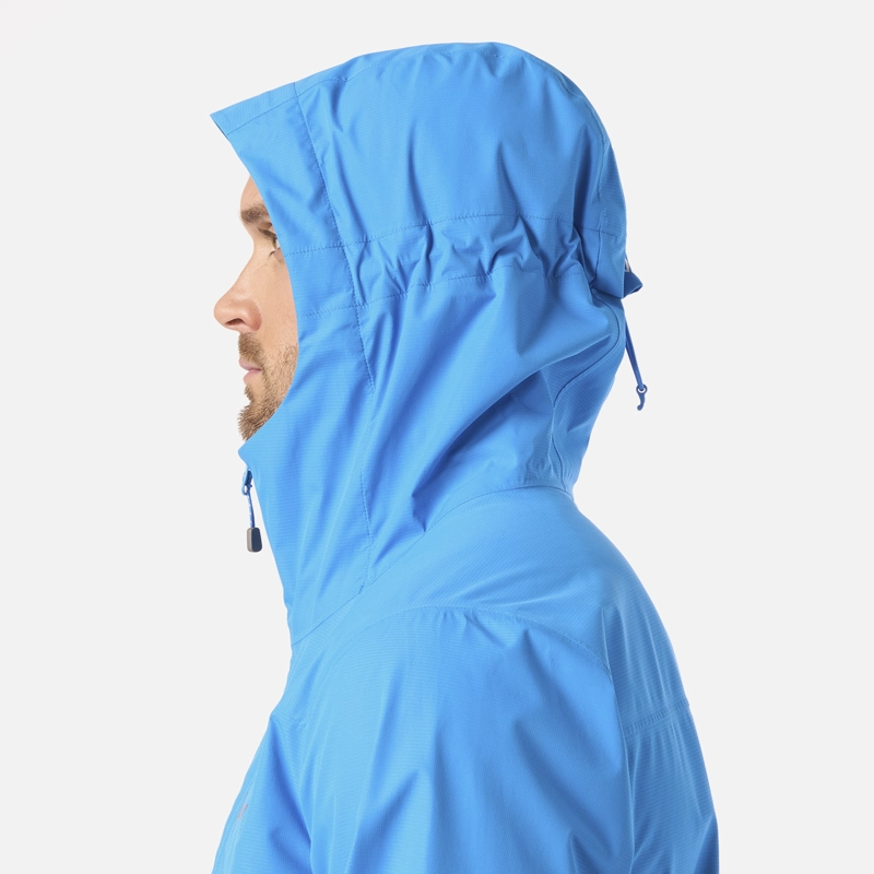 CHAQUETA HOMBRE SHIELD B-DRY HOODY JACKET AZULINO LIPPI V26 - 4