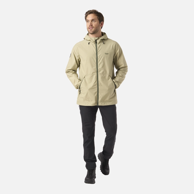 CHAQUETA HOMBRE WINDLAND WINDBREAKER HOODY JACKET VERDE OLIVA LIPPI - 7