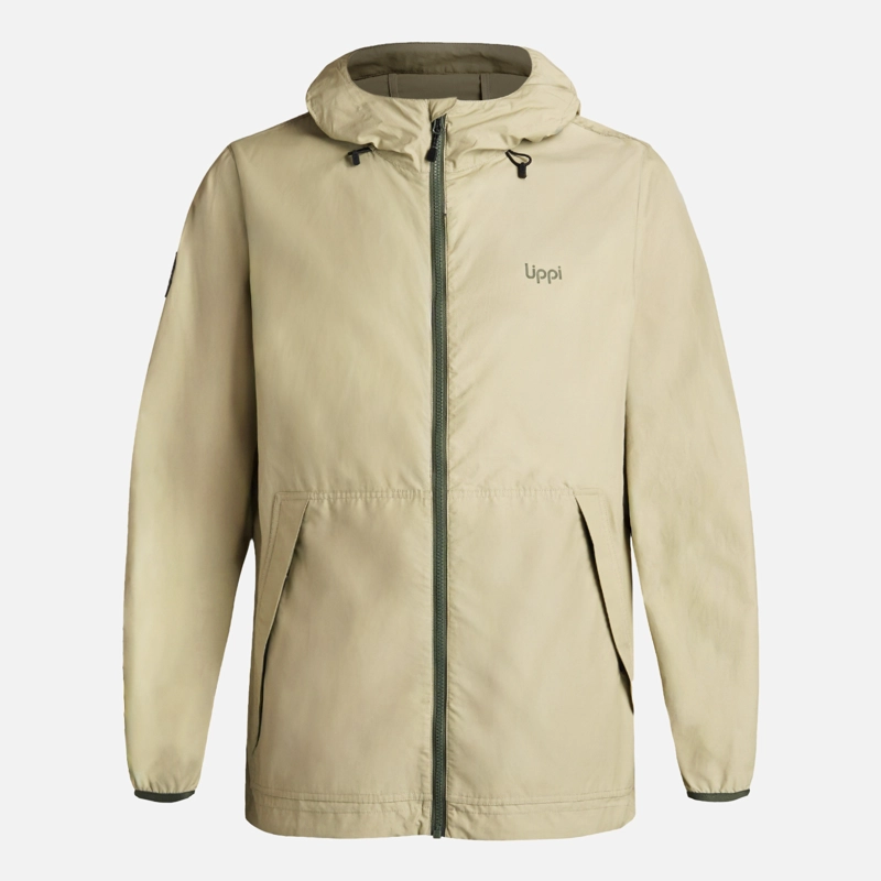 CHAQUETA HOMBRE WINDLAND WINDBREAKER HOODY JACKET VERDE OLIVA LIPPI - 8