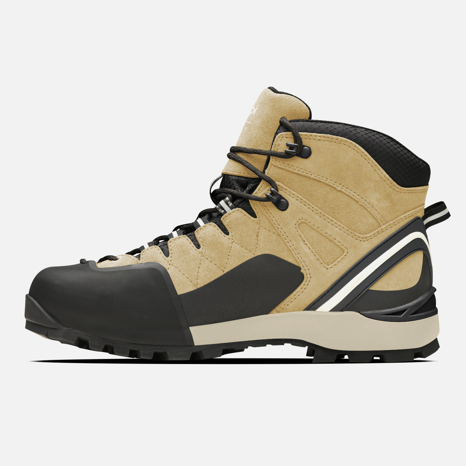 BOTIN MUJER  BRAVO MID TAUPE GRAFITO LIPPI - 2