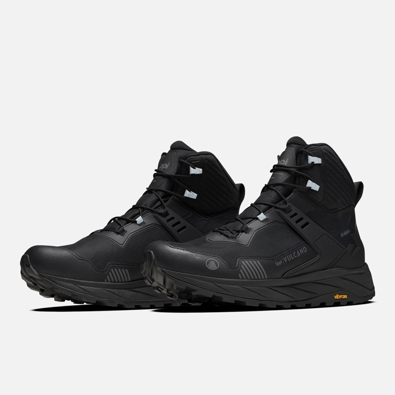 ZAPATILLA MUJER ATLAS MID NEGRO CELESTE LIPPI - 4