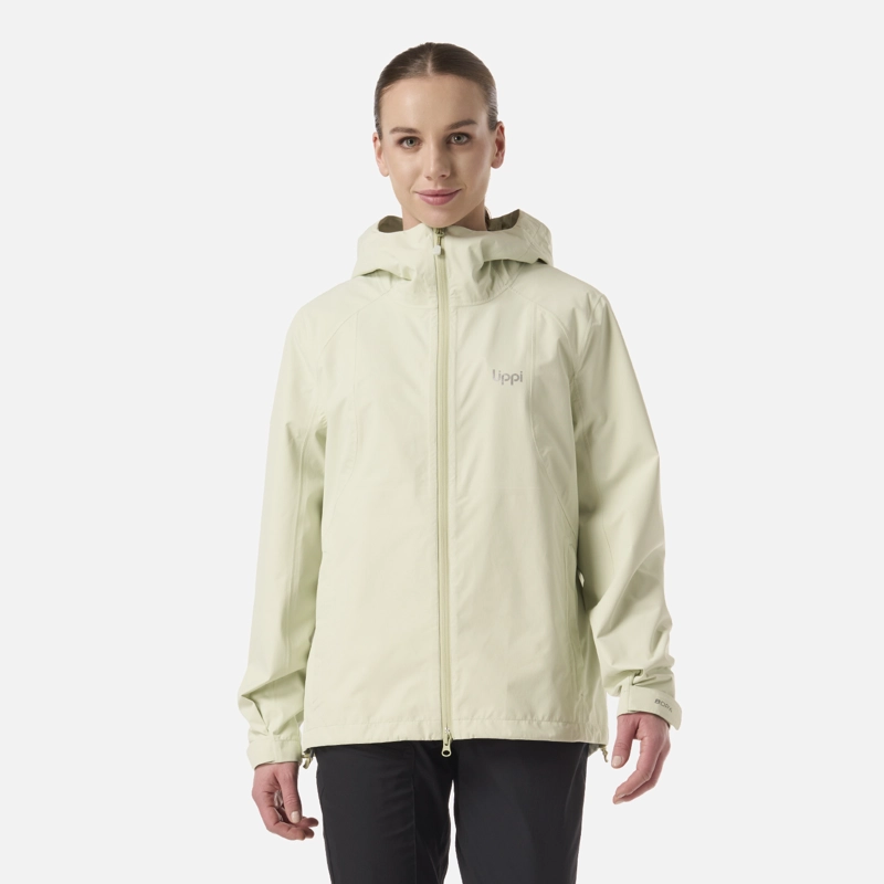 CHAQUETA MUJER SHIELD B-DRY HOODY JACKET VERDE CLARO LIPPI V26 - 1