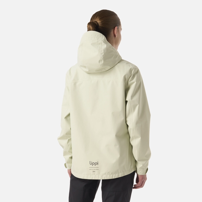 CHAQUETA MUJER SHIELD B-DRY HOODY JACKET VERDE CLARO LIPPI V26 - 3