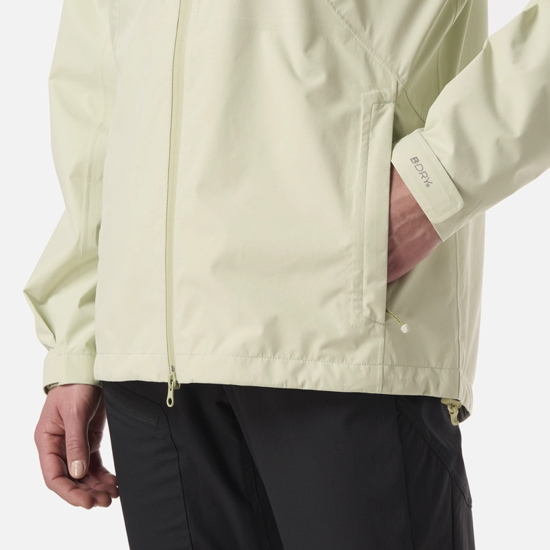 CHAQUETA MUJER SHIELD B-DRY HOODY JACKET VERDE CLARO LIPPI V26 - 6