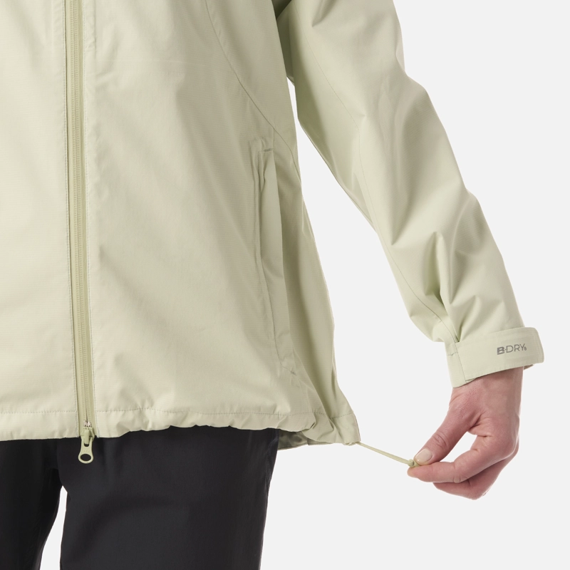 CHAQUETA MUJER SHIELD B-DRY HOODY JACKET VERDE CLARO LIPPI V26 - 7