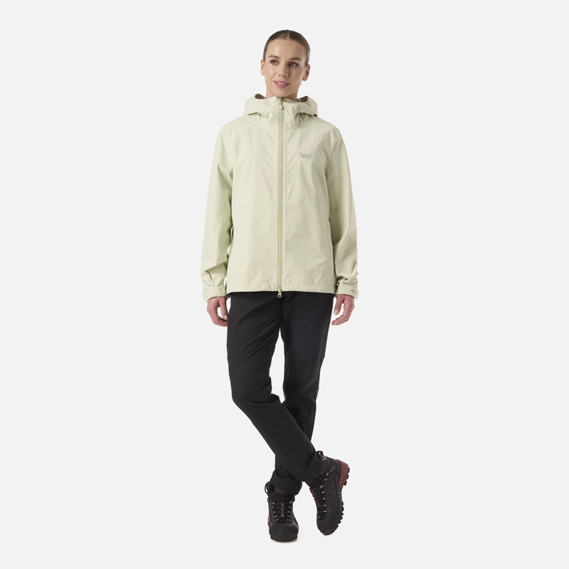 CHAQUETA MUJER SHIELD B-DRY HOODY JACKET VERDE CLARO LIPPI V26 - 9
