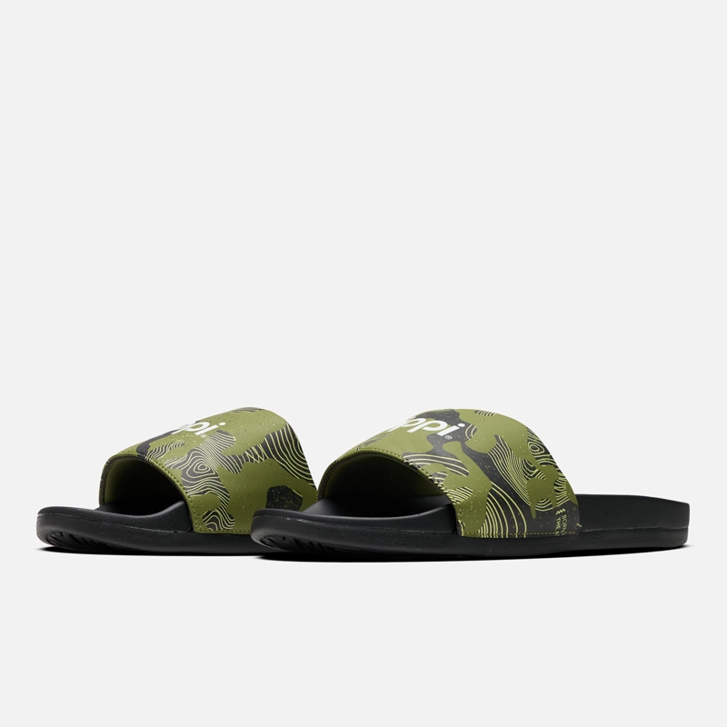 SANDALIA HOMBRE INSIGNE SLIDE PRINT VERDE LIPPI - 6