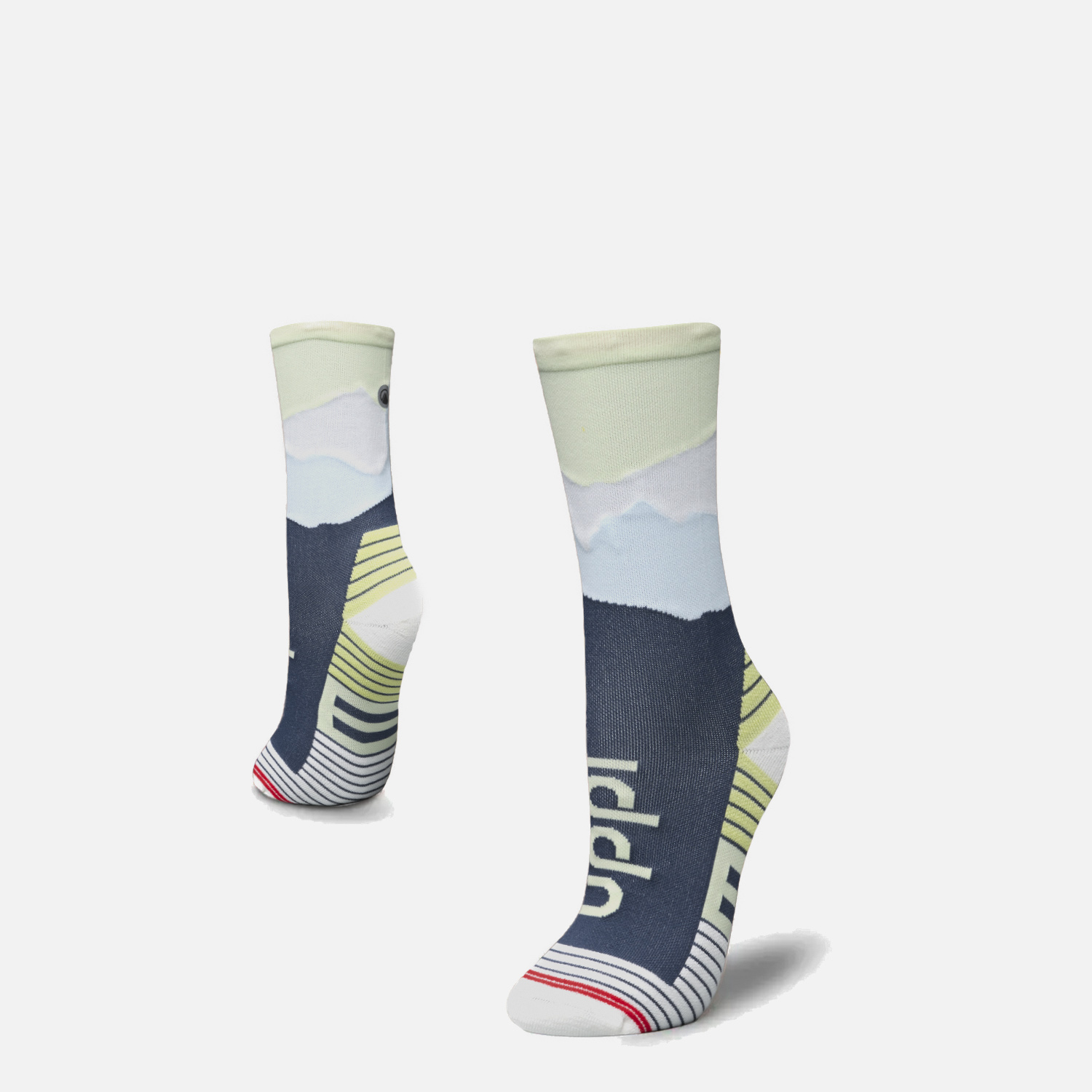 LIPPI CALCETINES MUJER ANDES RUN SOCKS MID AZUL MARINO LIPPI V26