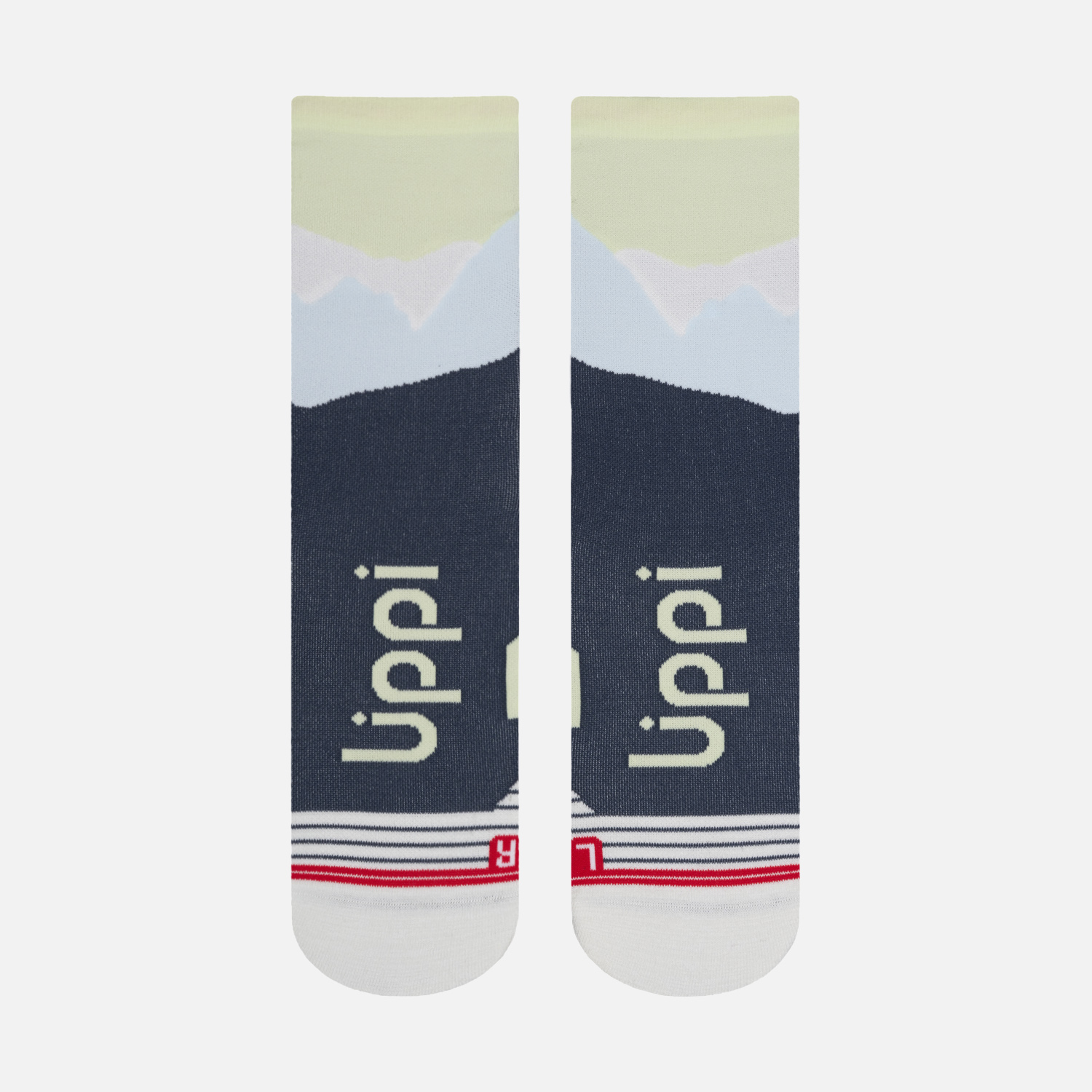 CALCETINES MUJER ANDES RUN SOCKS MID AZUL MARINO LIPPI V26 - 2