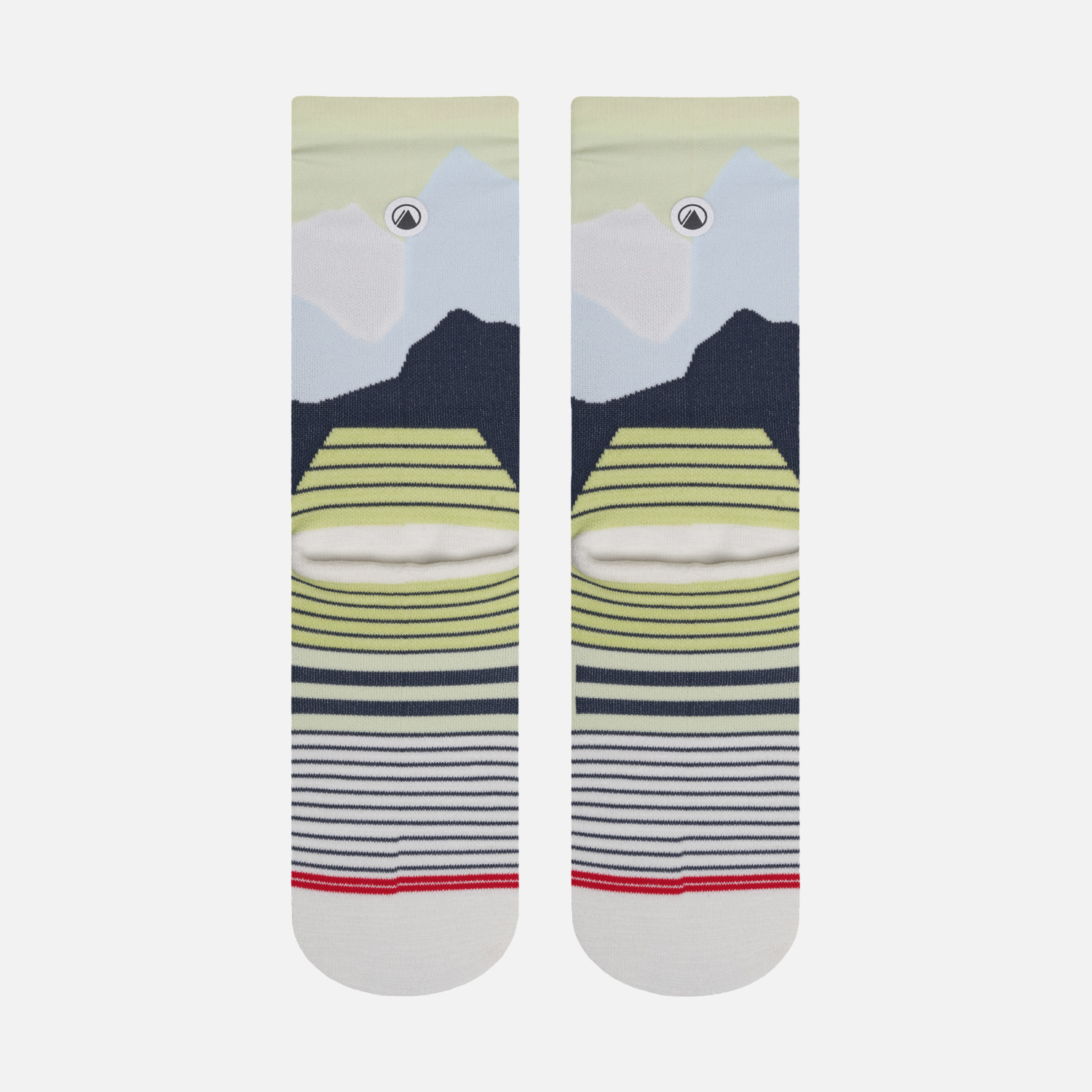 CALCETINES MUJER ANDES RUN SOCKS MID AZUL MARINO LIPPI V26 - 3