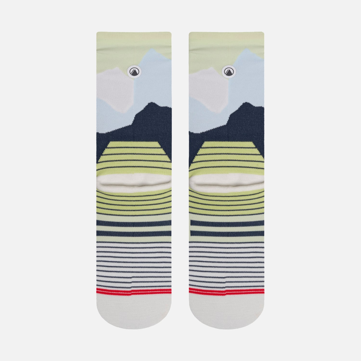 CALCETINES MUJER ANDES RUN SOCKS MID AZUL MARINO LIPPI V26 - 3