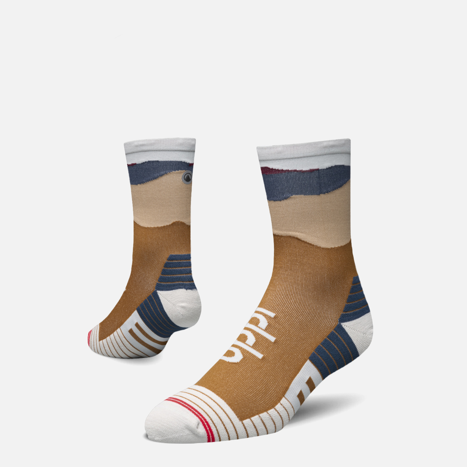LIPPI CALCETINES HOMBRE ANDES RUN SOCKS MID GRIS CLARO LIPPI V26