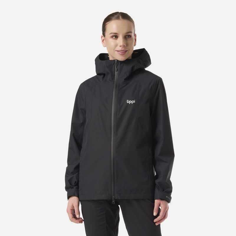 LIPPI CHAQUETA MUJER SHIELD B-DRY HOODY JACKET NEGRO LIPPI V26