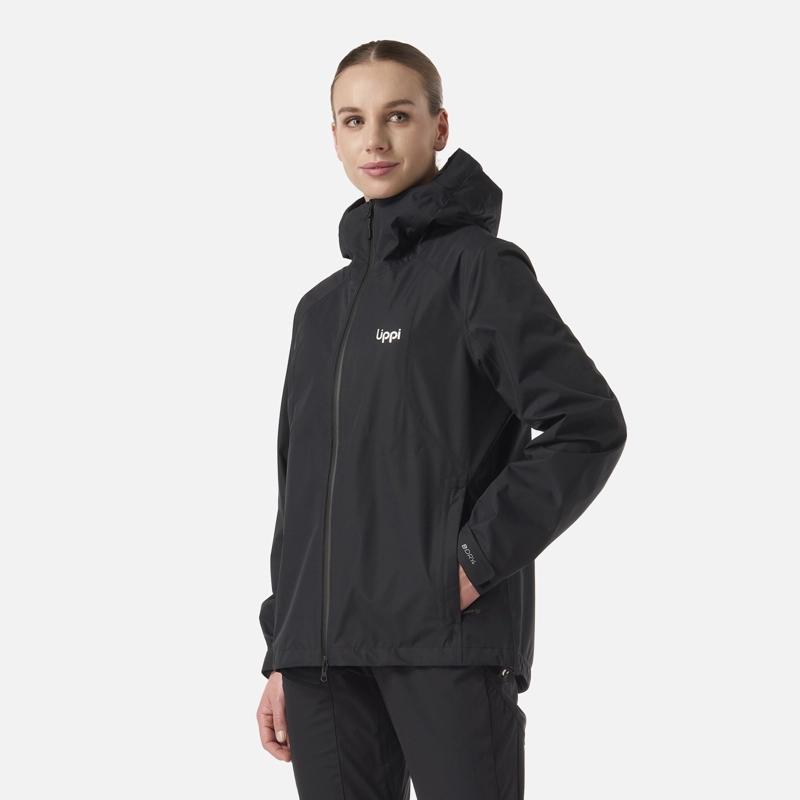 CHAQUETA MUJER SHIELD B-DRY HOODY JACKET NEGRO LIPPI V26 - 2