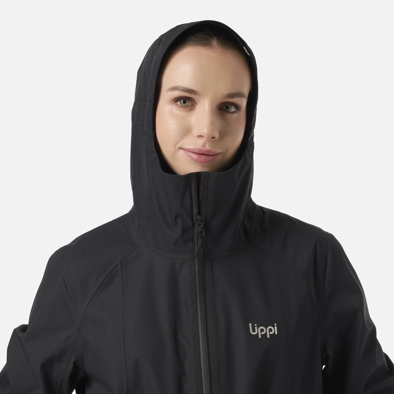 CHAQUETA MUJER SHIELD B-DRY HOODY JACKET NEGRO LIPPI V26 - 4