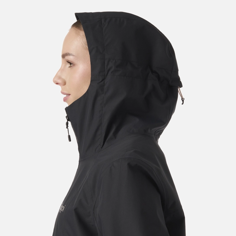 CHAQUETA MUJER SHIELD B-DRY HOODY JACKET NEGRO LIPPI V26 - 5