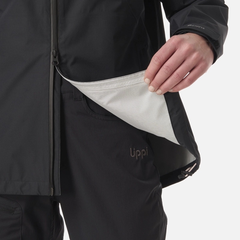 CHAQUETA MUJER SHIELD B-DRY HOODY JACKET NEGRO LIPPI V26 - 8