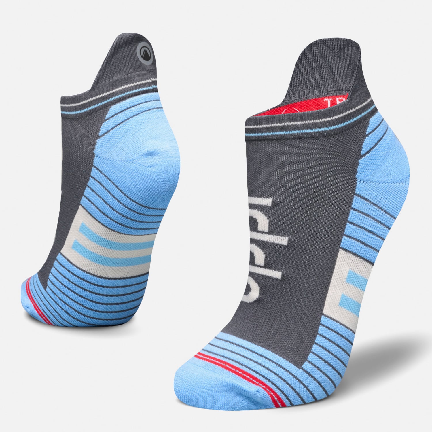 CALCETINES MUJER ANDES RUN SOCKS GRIS MEDIO LIPPI V26 - 1