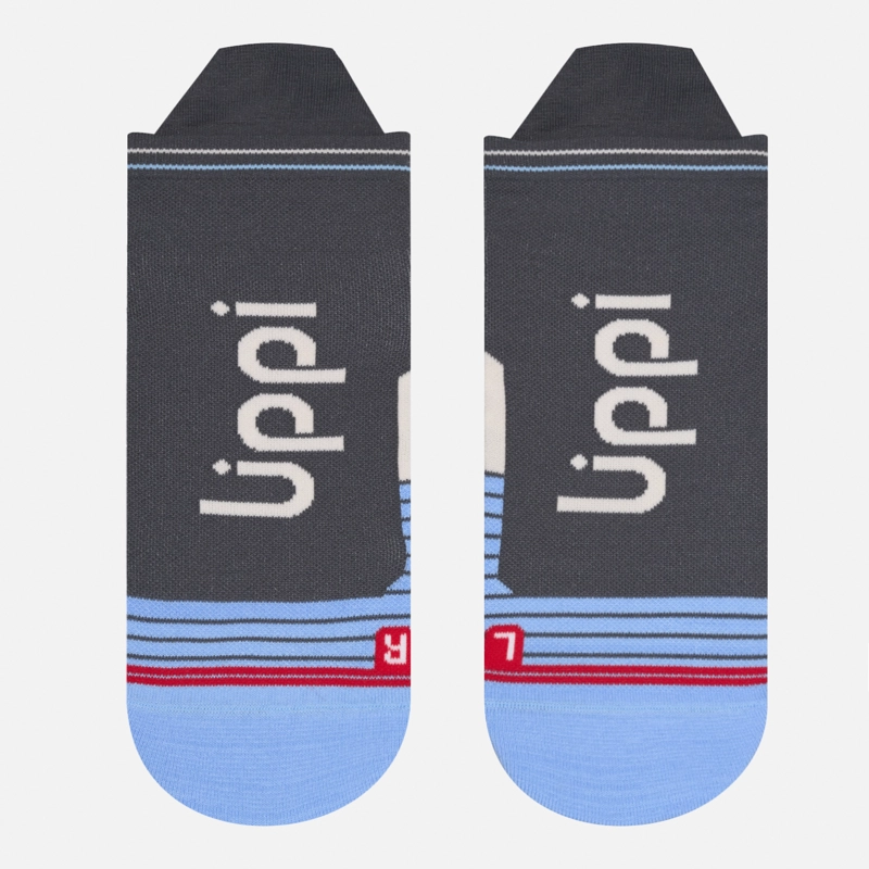 CALCETINES MUJER ANDES RUN SOCKS GRIS MEDIO LIPPI V26 - 2