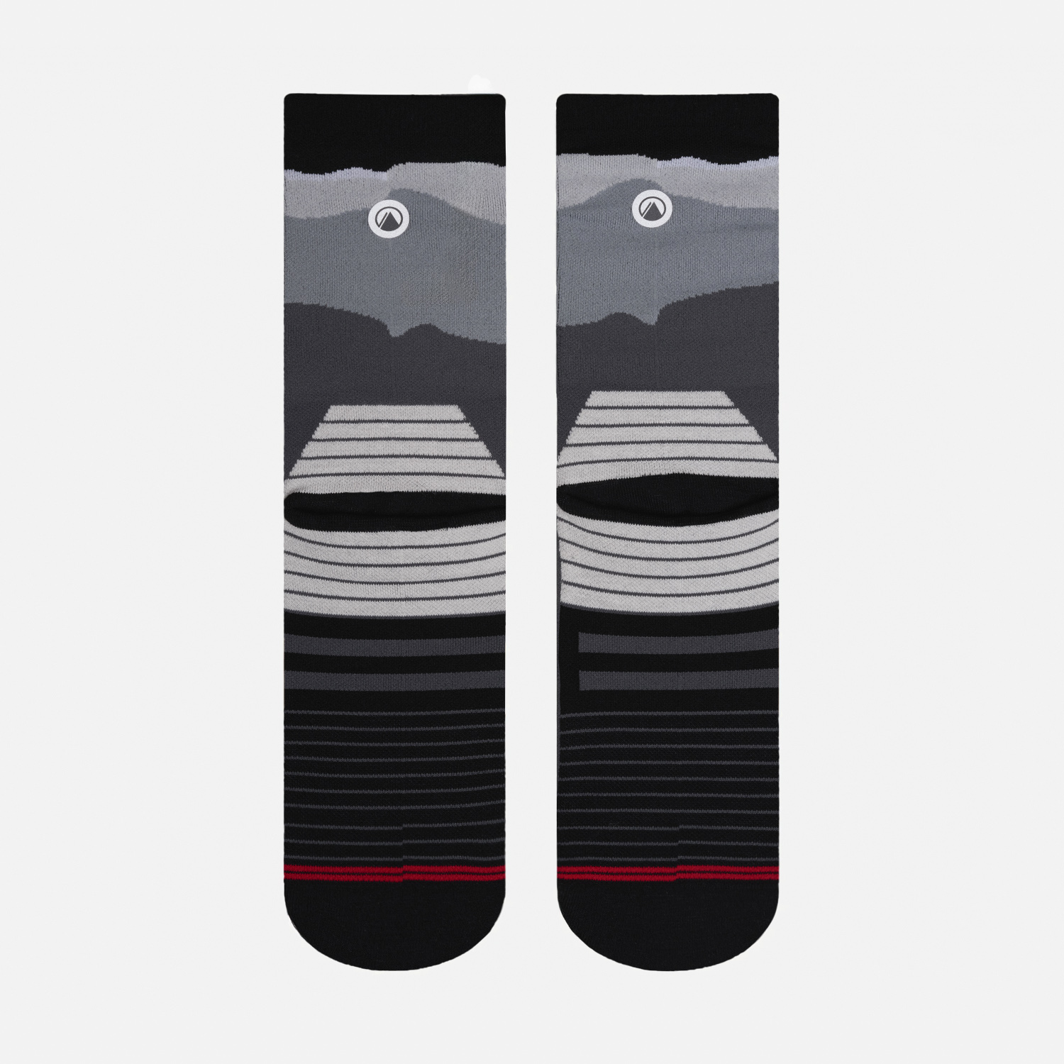 CALCETINES MUJER ANDES RUN SOCKS MID NEGRO LIPPI V26 - 3