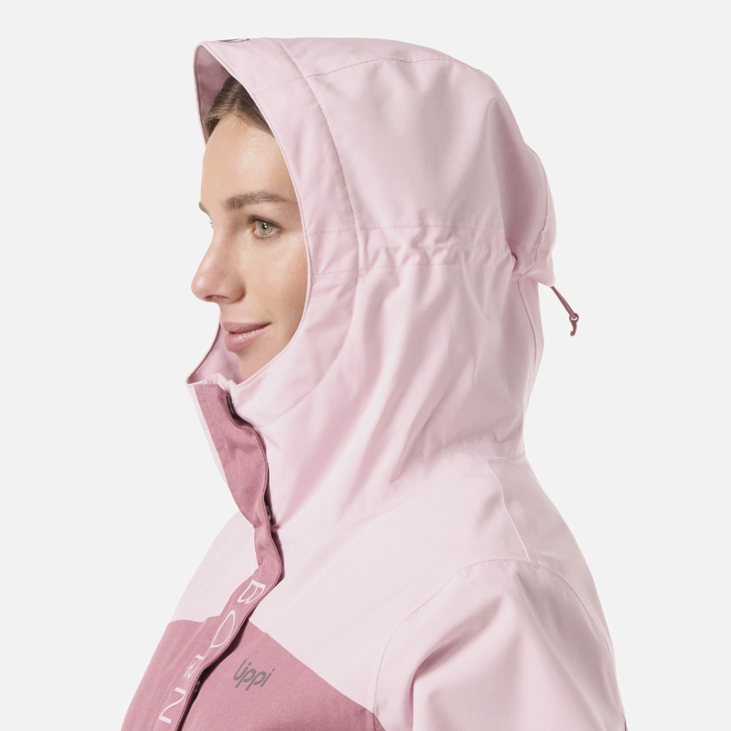 CHAQUETA MUJER FIREPLACE B-DRY JACKET ROSA OSCURO LIPPI V26 - 5