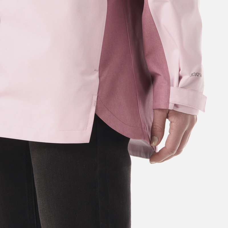 CHAQUETA MUJER FIREPLACE B-DRY JACKET ROSA OSCURO LIPPI V26 - 6