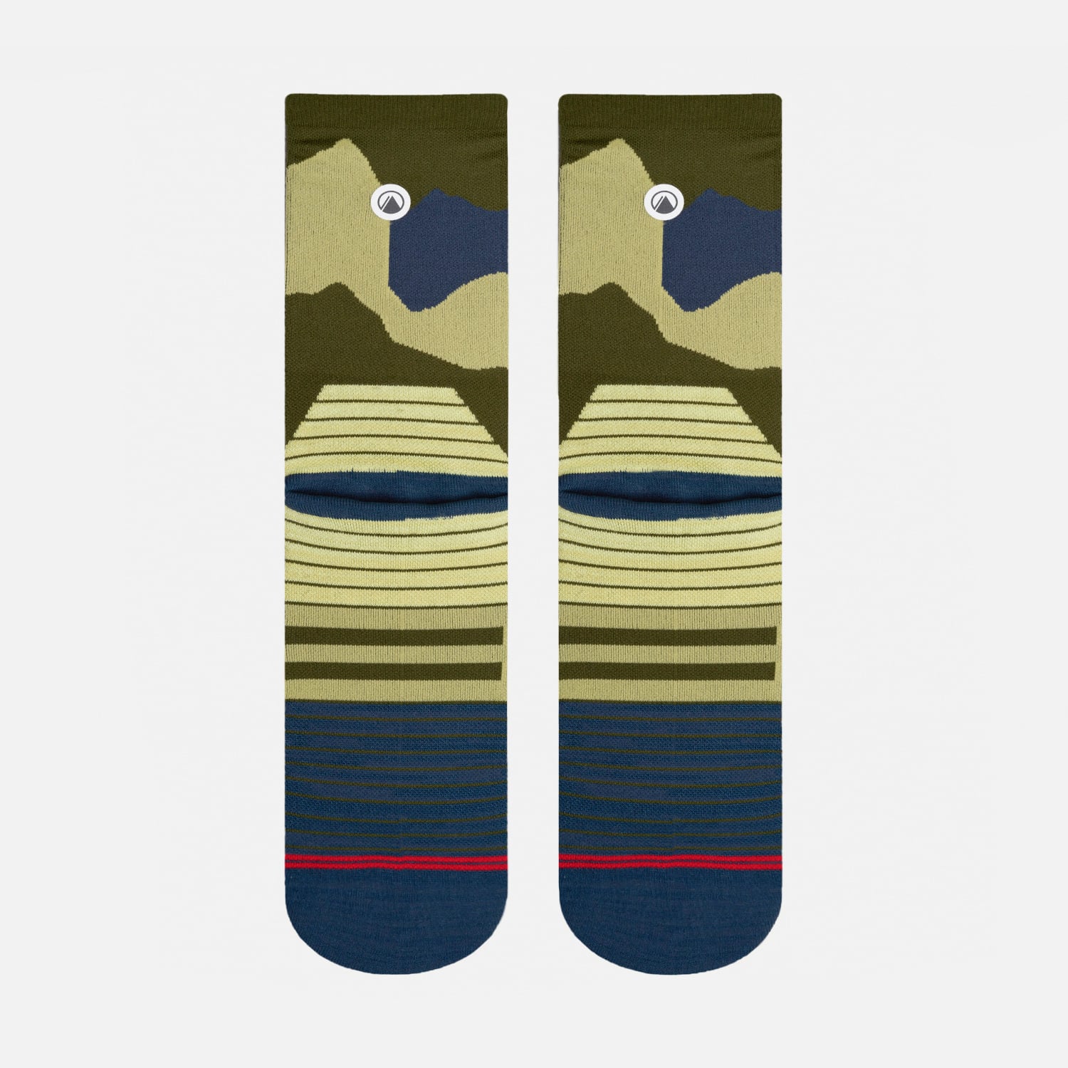 CALCETINES HOMBRE ANDES RUN SOCKS MID VERDE MUSGO LIPPI V26 - 3