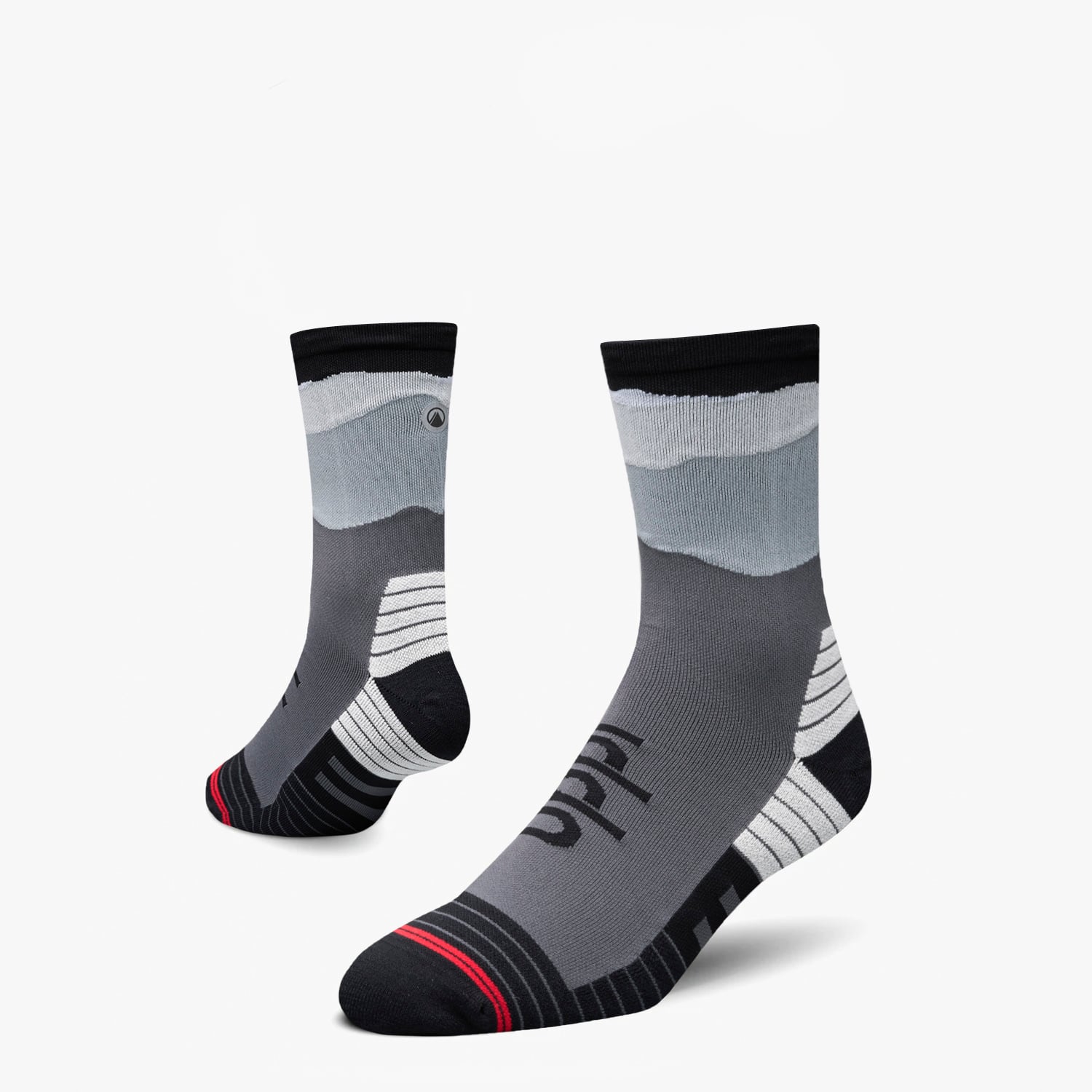 CALCETINES HOMBRE ANDES RUN SOCKS MID NEGRO LIPPI V26 - 1