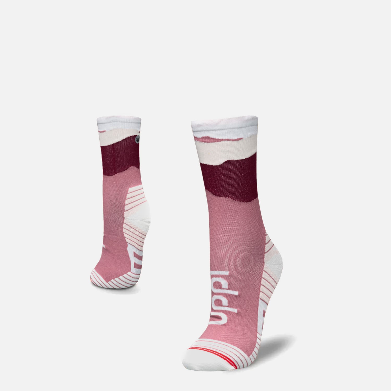 LIPPI CALCETINES MUJER ANDES RUN SOCKS MID ROSA OSCURO LIPPI V26