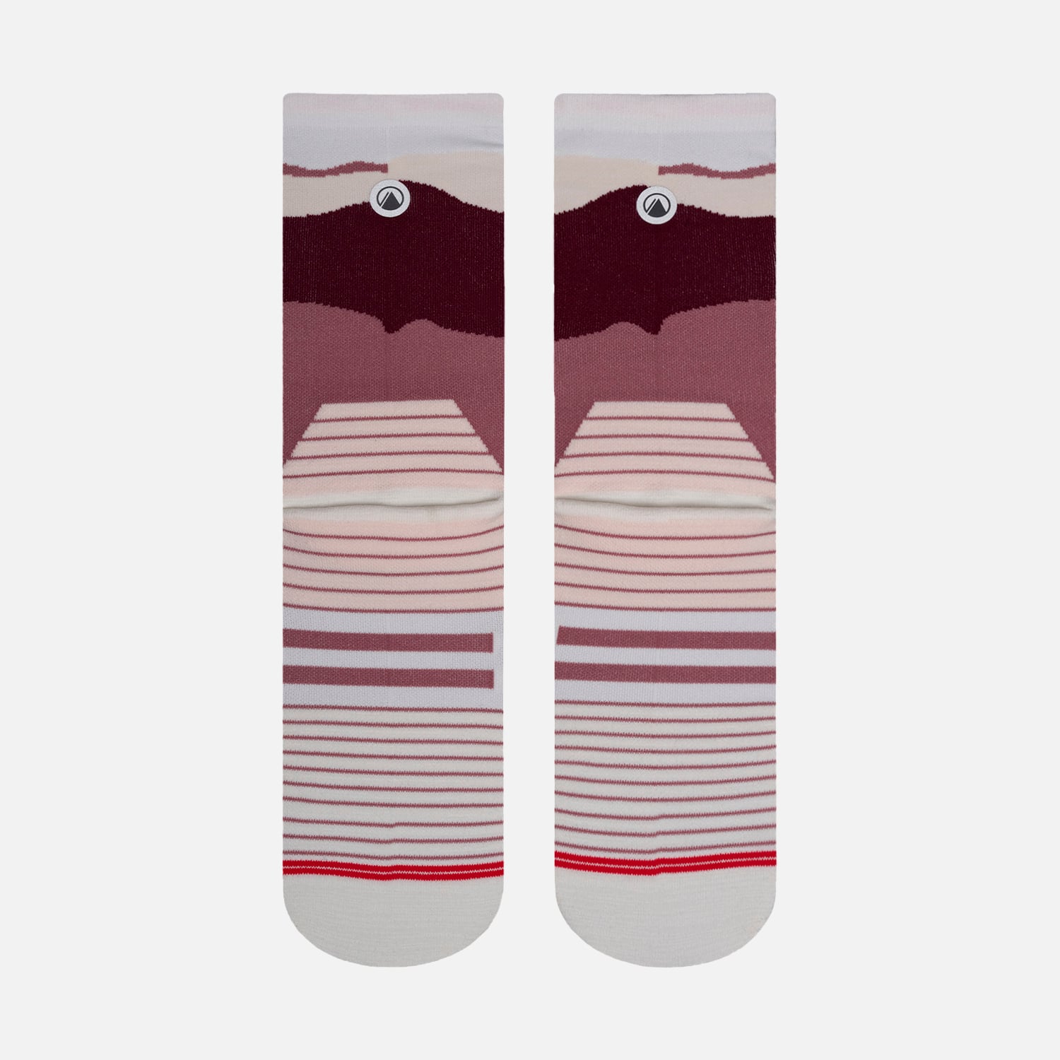 CALCETINES MUJER ANDES RUN SOCKS MID ROSA OSCURO LIPPI V26 - 3