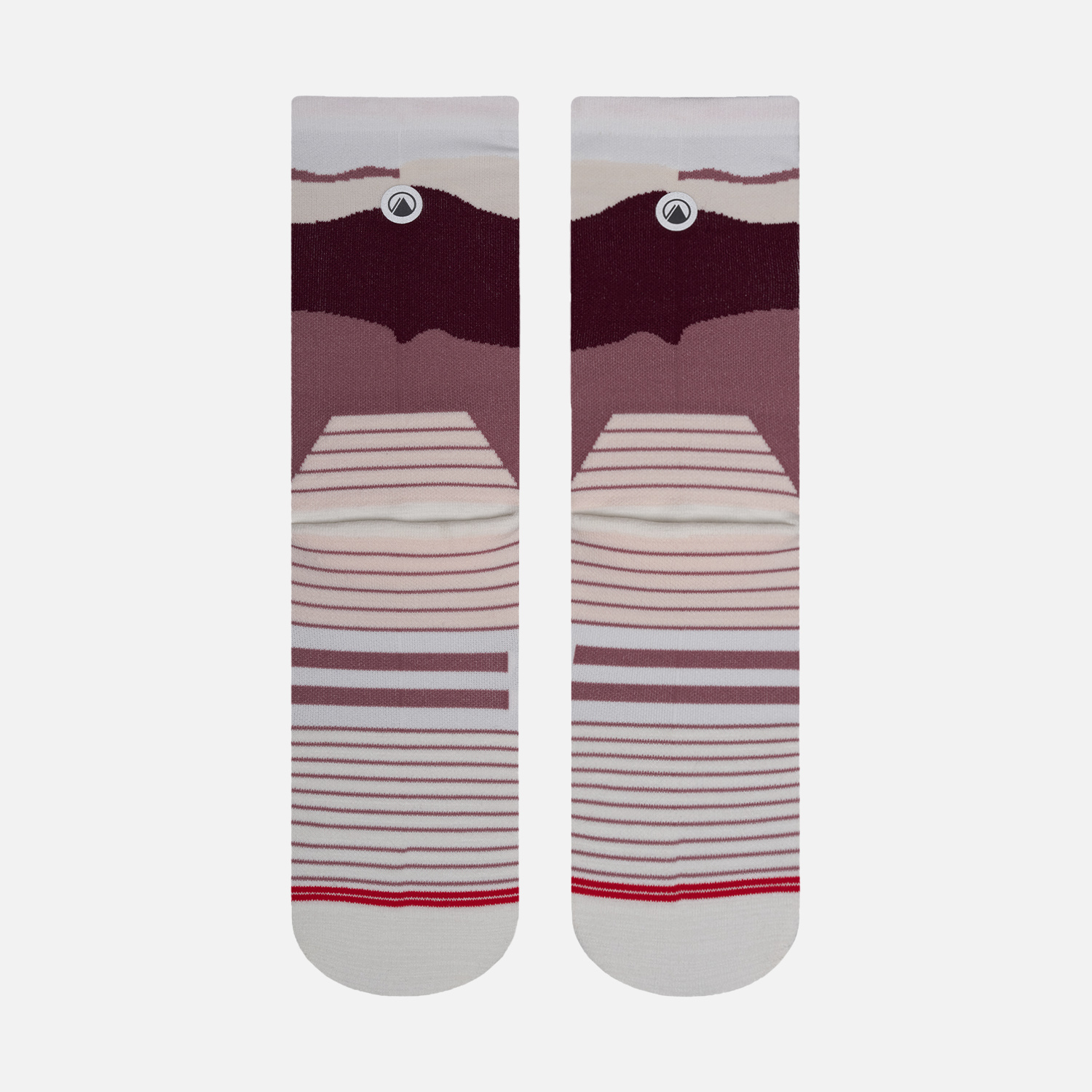 CALCETINES MUJER ANDES RUN SOCKS MID ROSA OSCURO LIPPI V26 - 3