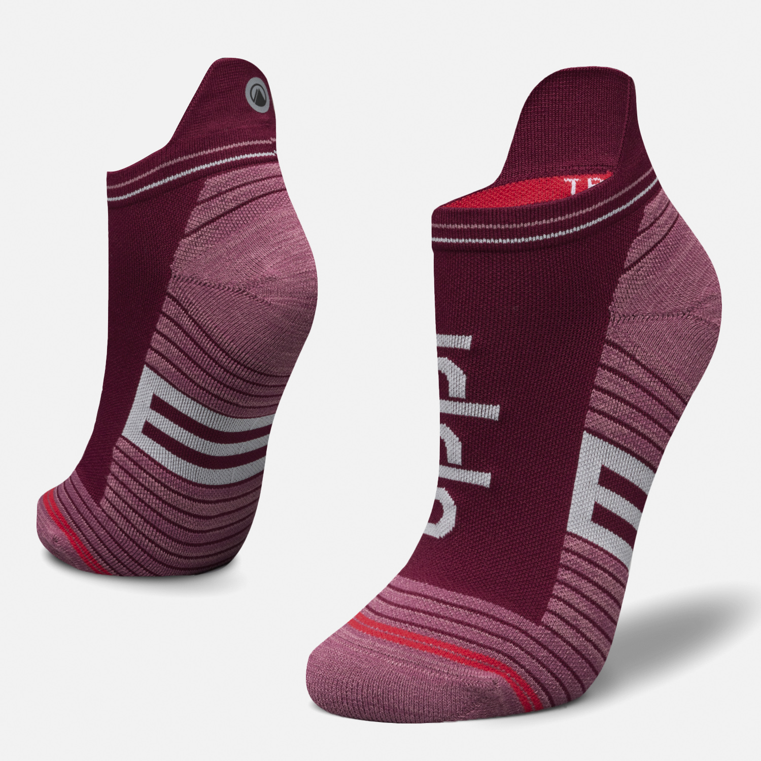 CALCETINES MUJER ANDES RUN SOCKS FRAMBUESA LIPPI V26 - 1