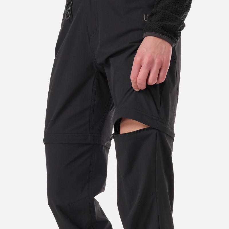 PANTALON MUJER LENNOX Q-DRY MIX-2 PANTS NEGRO LIPPI - 5
